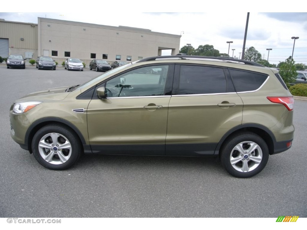 2013 Escape SE 1.6L EcoBoost 4WD - Ginger Ale Metallic / Charcoal Black photo #6