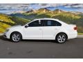 Candy White - Jetta TDI Sedan Photo No. 6