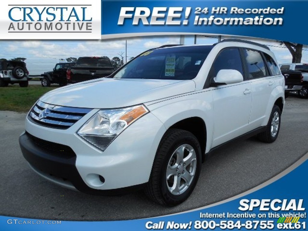 2008 XL7 Luxury - Pearl White Tri Coat Metallic / Grey photo #1