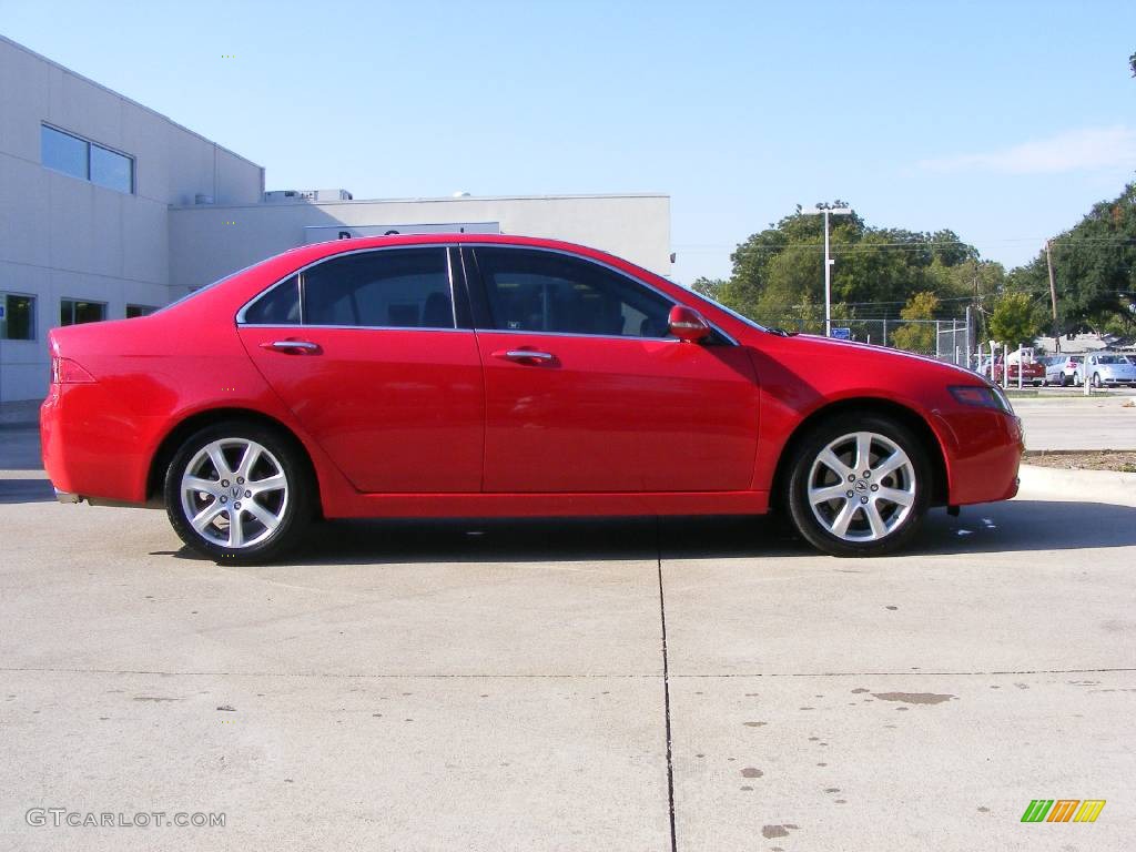 Milano Red 2005 Acura TSX Sedan Exterior Photo #869781