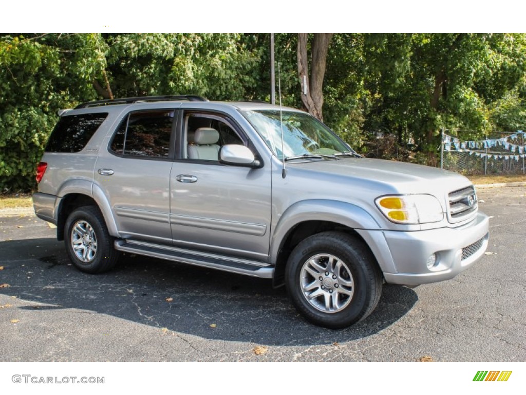 Silver Sky Metallic 2003 Toyota Sequoia Limited 4WD Exterior Photo #86978518