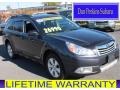 Graphite Gray Metallic 2012 Subaru Outback 3.6R Limited