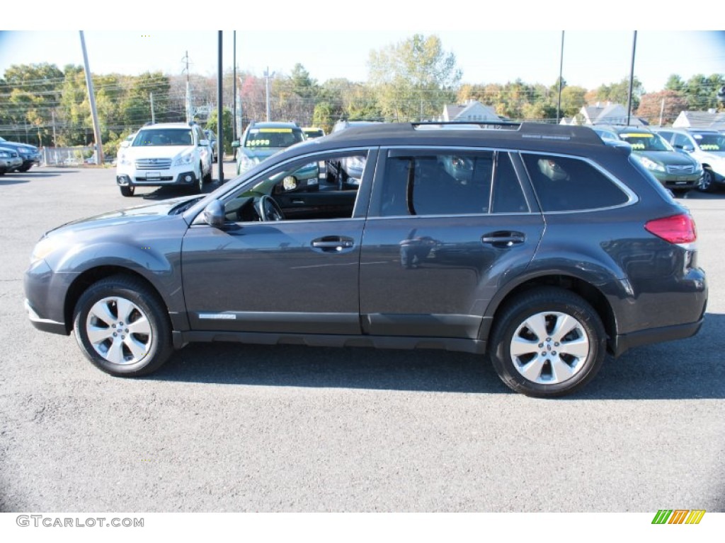 2012 Outback 3.6R Limited - Graphite Gray Metallic / Off Black photo #11