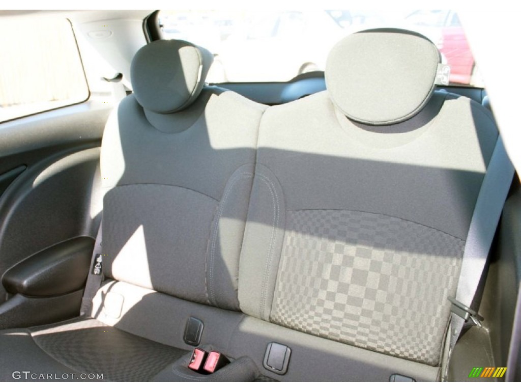 2010 Cooper Hardtop - Oxygen Blue / Checkered Carbon Black/Black photo #12