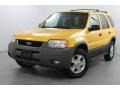 2002 Chrome Yellow Ford Escape XLT V6  photo #1