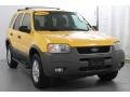 2002 Chrome Yellow Ford Escape XLT V6  photo #4