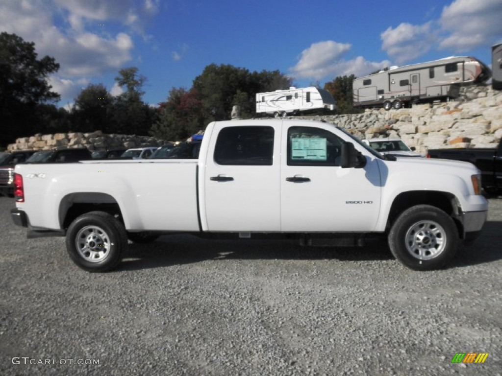 2014 Sierra 2500HD Crew Cab 4x4 - Summit White / Dark Titanium photo #1