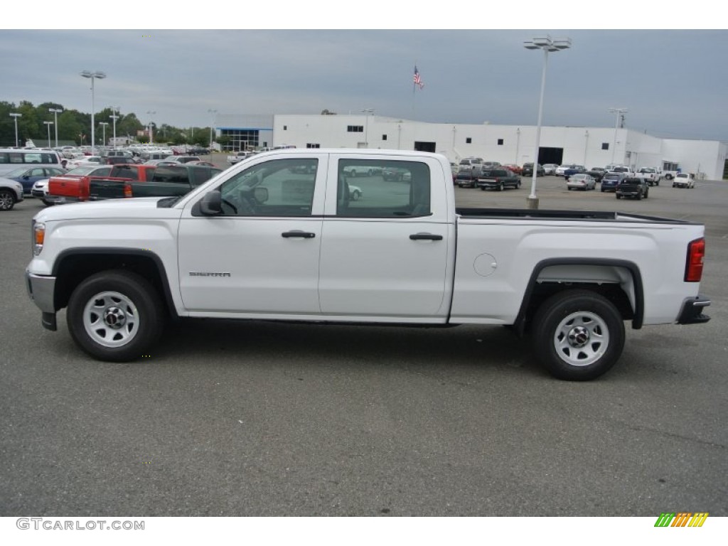 Summit White 2014 GMC Sierra 1500 Crew Cab Exterior Photo #86981234