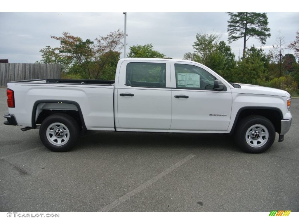Summit White 2014 GMC Sierra 1500 Crew Cab Exterior Photo #86981309