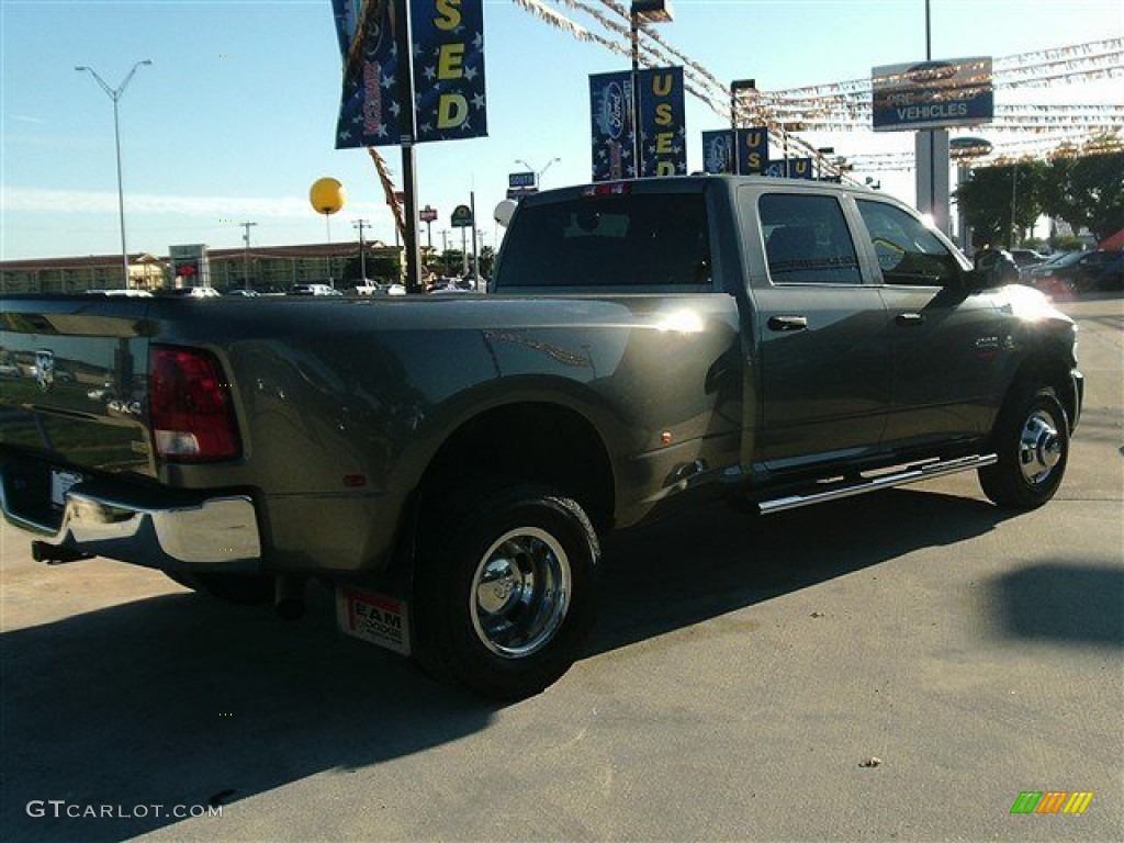 2012 Ram 3500 HD ST Crew Cab 4x4 Dually - Mineral Gray Pearl / Dark Slate/Medium Graystone photo #4