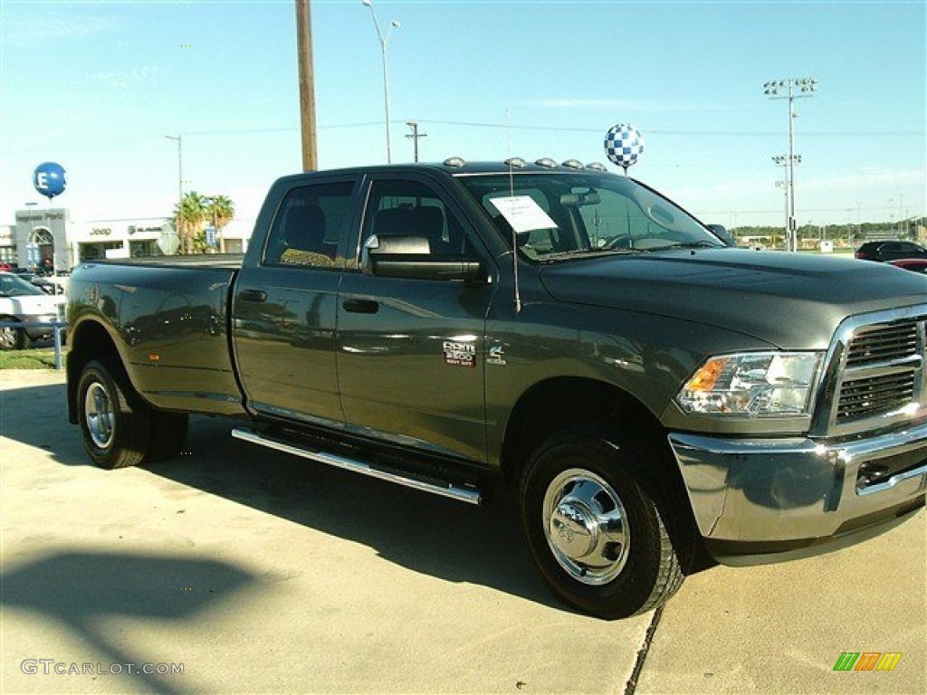 2012 Ram 3500 HD ST Crew Cab 4x4 Dually - Mineral Gray Pearl / Dark Slate/Medium Graystone photo #5