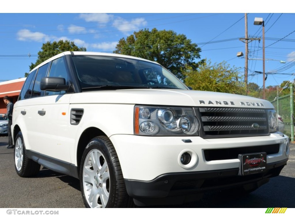 2006 Range Rover Sport HSE - Chawton White / Ivory photo #1