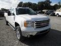 2014 Summit White GMC Sierra 2500HD SLT Crew Cab 4x4  photo #2