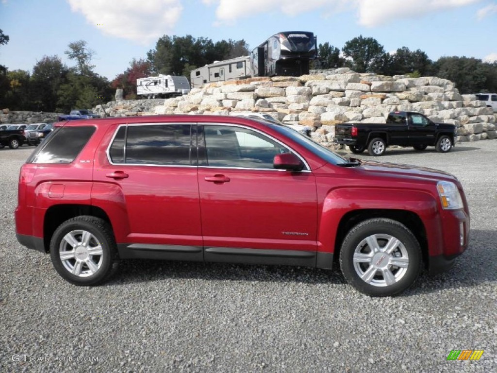 Crystal Red Tintcoat 2014 GMC Terrain SLE Exterior Photo #86983418