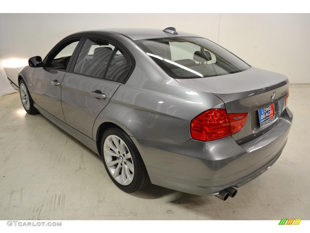 2010 3 Series 328i Sedan - Space Gray Metallic / Black photo #7