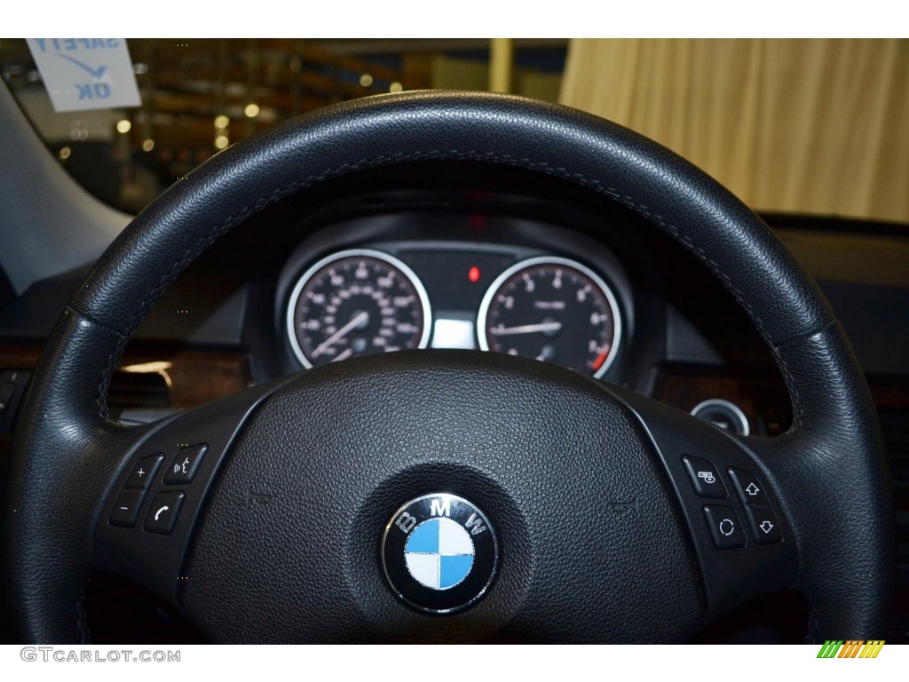 2010 3 Series 328i Sedan - Space Gray Metallic / Black photo #22