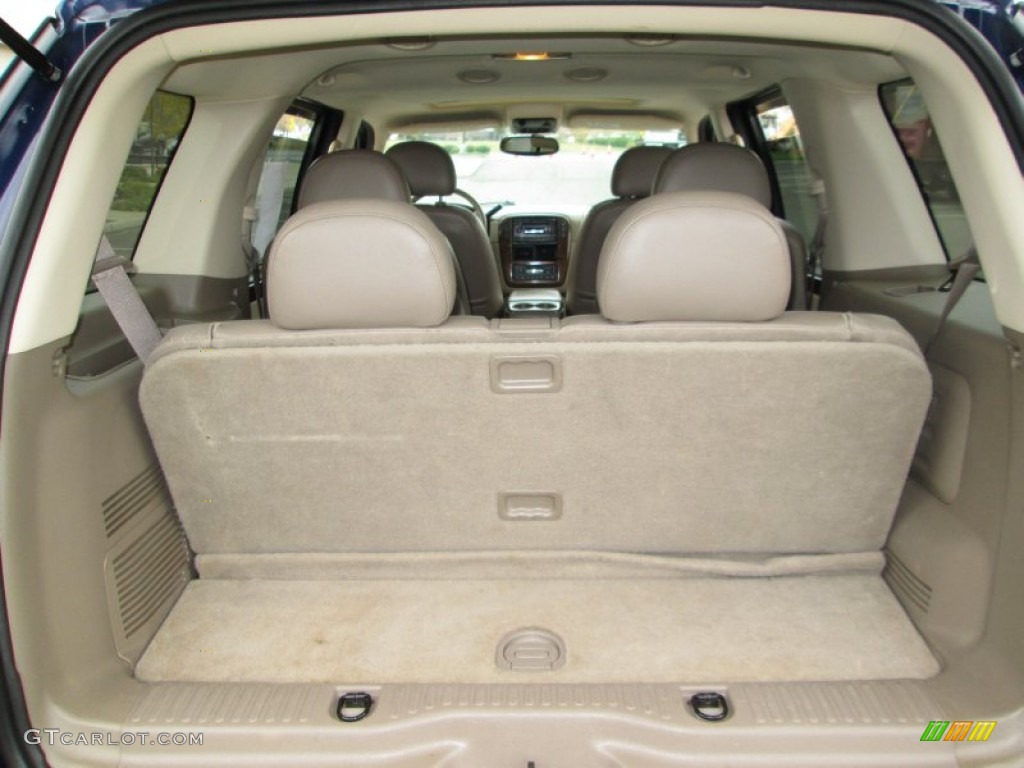 2005 Explorer Eddie Bauer 4x4 - Dark Blue Pearl Metallic / Medium Parchment photo #28