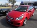 Boston Red - Accent GLS 4 Door Photo No. 1