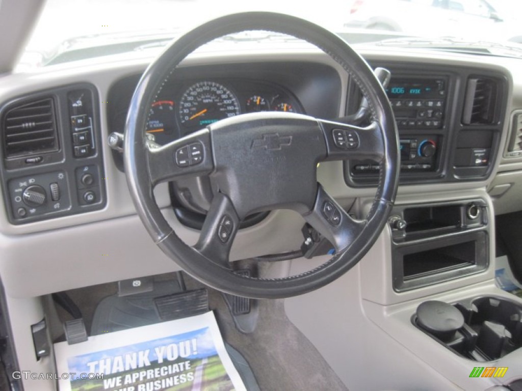 2005 Silverado 2500HD LT Extended Cab 4x4 - Dark Blue Metallic / Medium Gray photo #12