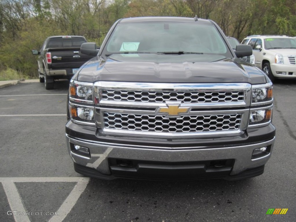 2014 Silverado 1500 LT Double Cab 4x4 - Tungsten Metallic / Jet Black photo #2