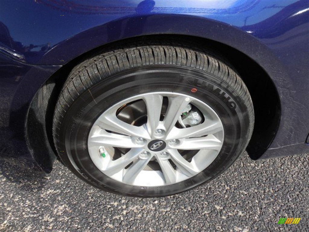 2013 Sonata GLS - Indigo Night Blue / Gray photo #5