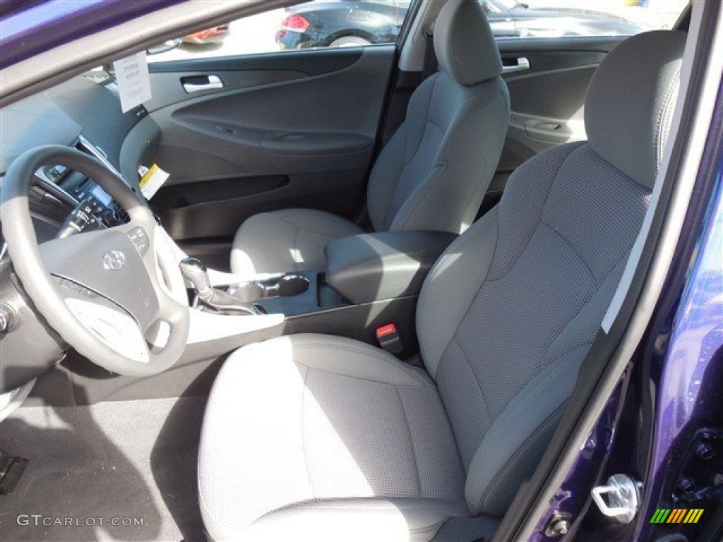 2013 Sonata GLS - Indigo Night Blue / Gray photo #13