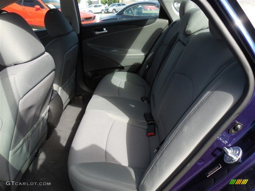 2013 Sonata GLS - Indigo Night Blue / Gray photo #15