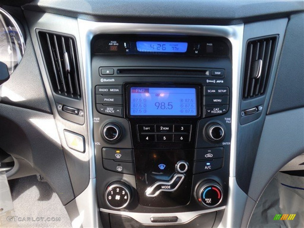 2013 Sonata GLS - Indigo Night Blue / Gray photo #19