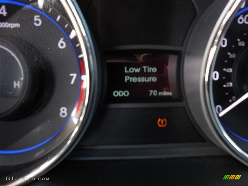 2013 Sonata GLS - Indigo Night Blue / Gray photo #25