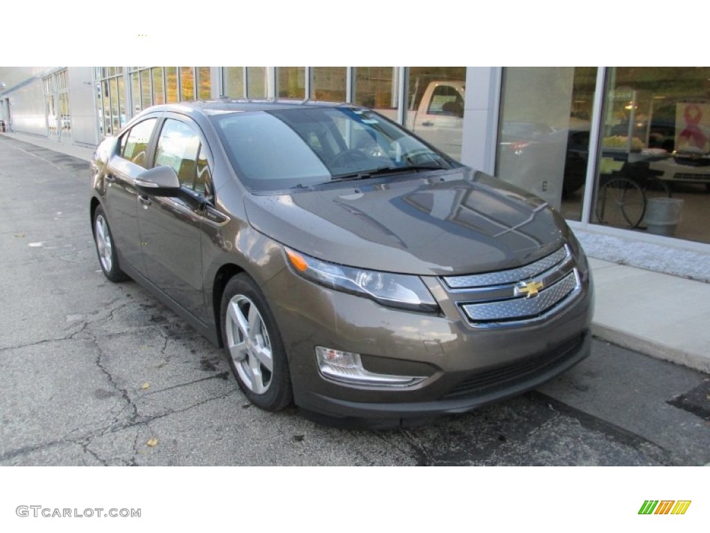 Brownstone Metallic 2014 Chevrolet Volt Standard Volt Model Exterior Photo #86988445