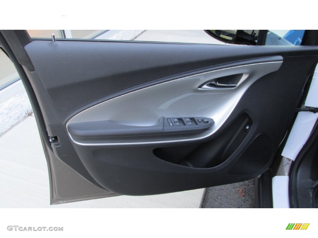 2014 Chevrolet Volt Standard Volt Model Jet Black/Dark Accents Door Panel Photo #86988467