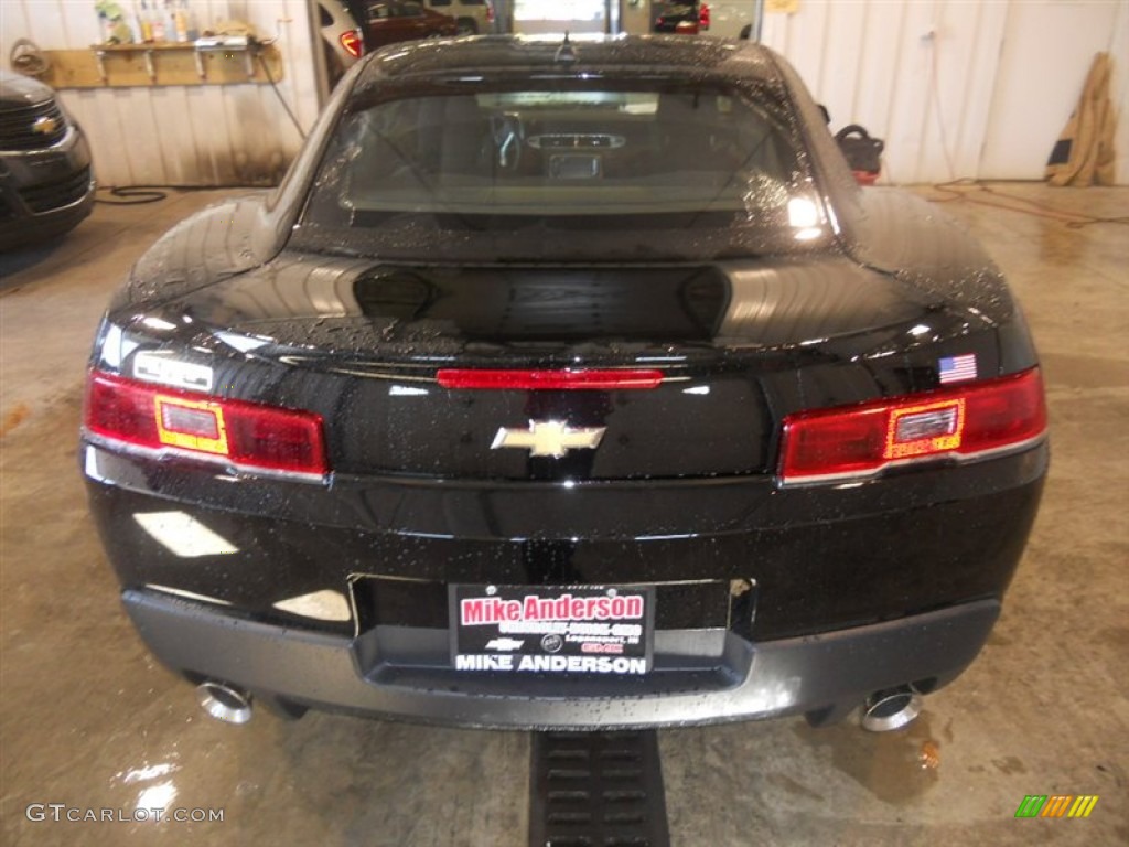 2014 Camaro LT Coupe - Black / Black photo #3