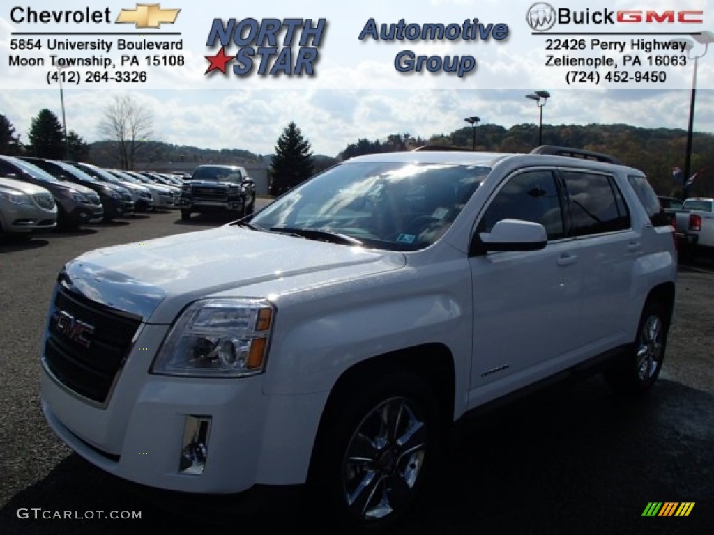 2014 Terrain SLT AWD - Summit White / Jet Black photo #1