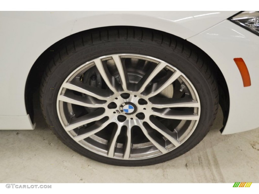2013 3 Series 335i Sedan - Alpine White / Black photo #3