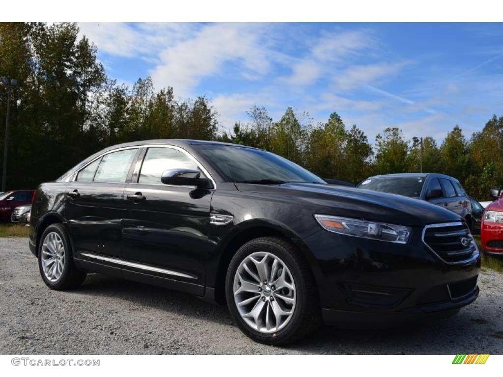 2014 Taurus Limited - Tuxedo Black / Dune photo #1