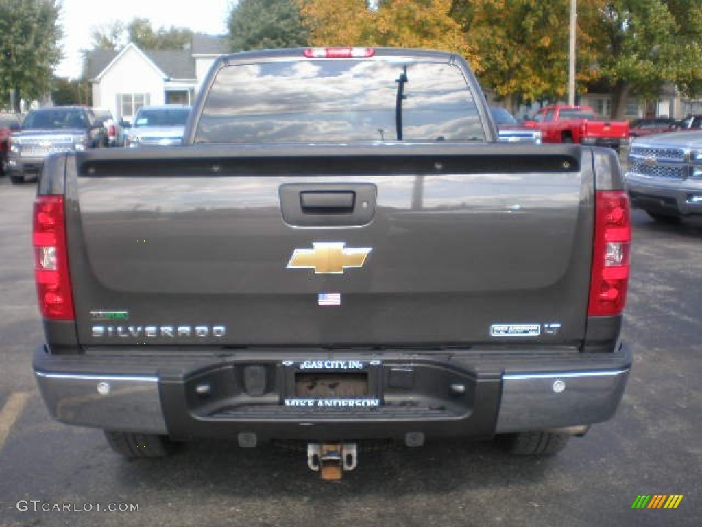 2011 Silverado 1500 LT Extended Cab 4x4 - Taupe Gray Metallic / Ebony photo #5
