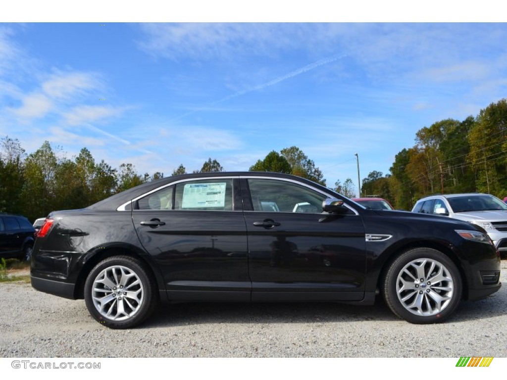 2014 Taurus Limited - Tuxedo Black / Dune photo #2