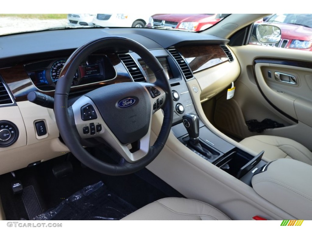 2014 Ford Taurus Limited Dune Dashboard Photo #86989823