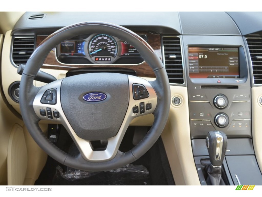 2014 Ford Taurus Limited Dune Dashboard Photo #86989933