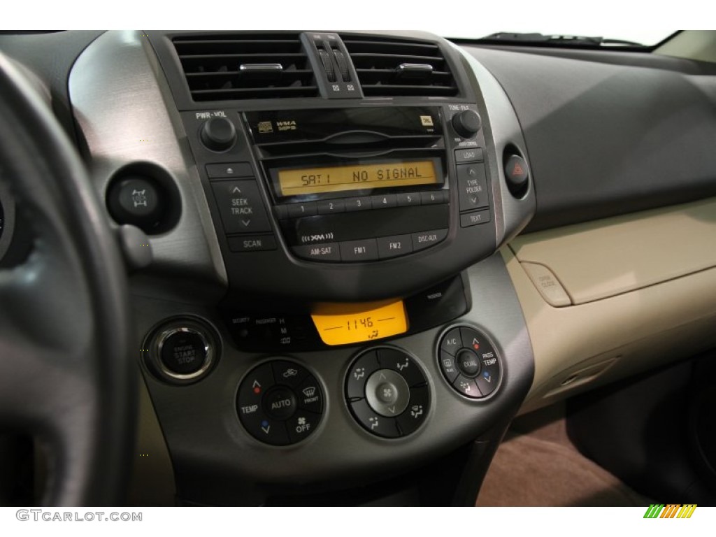 2010 RAV4 Limited 4WD - Black Forest Pearl / Sand Beige photo #9