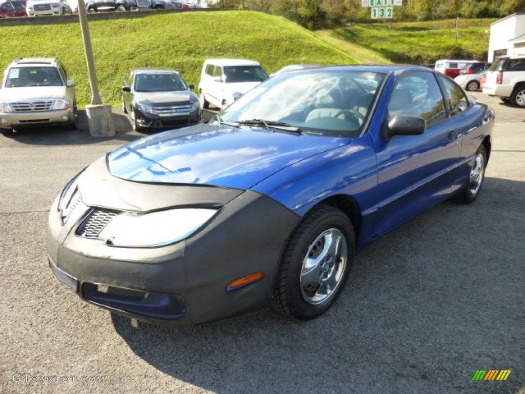 2005 Sunfire Coupe - Electric Blue Metallic / Graphite photo #3