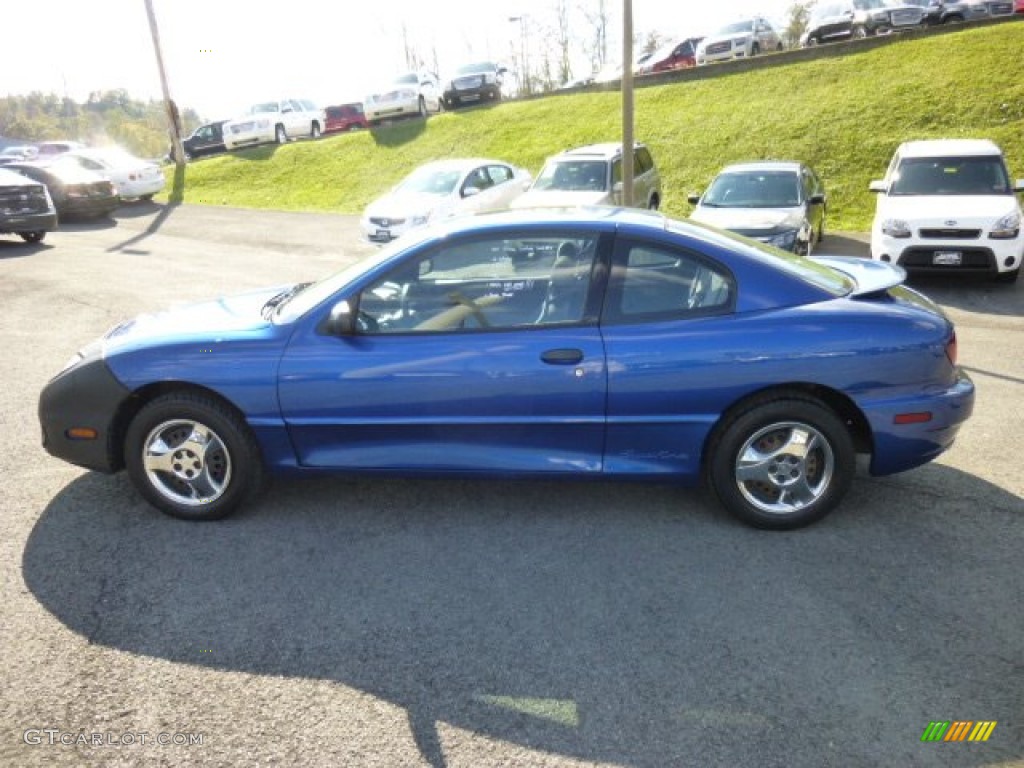 2005 Sunfire Coupe - Electric Blue Metallic / Graphite photo #4