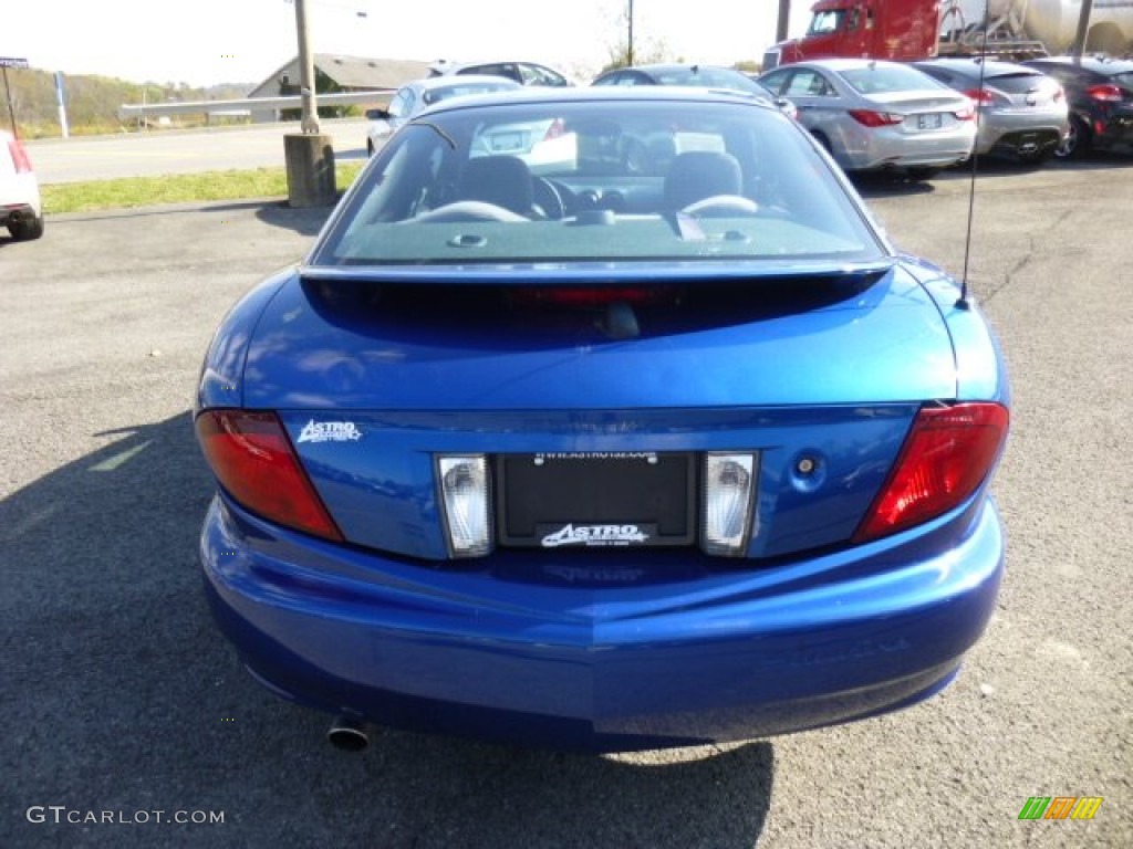 2005 Sunfire Coupe - Electric Blue Metallic / Graphite photo #6