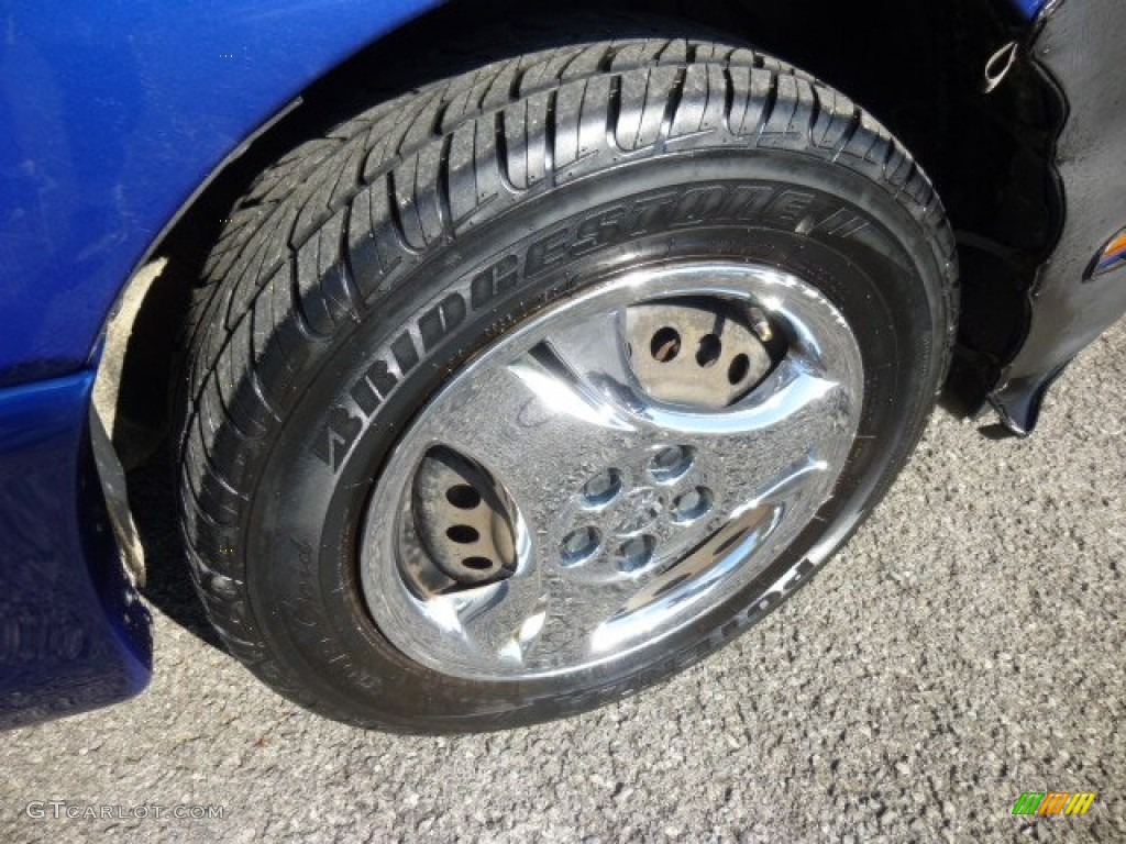 2005 Sunfire Coupe - Electric Blue Metallic / Graphite photo #9