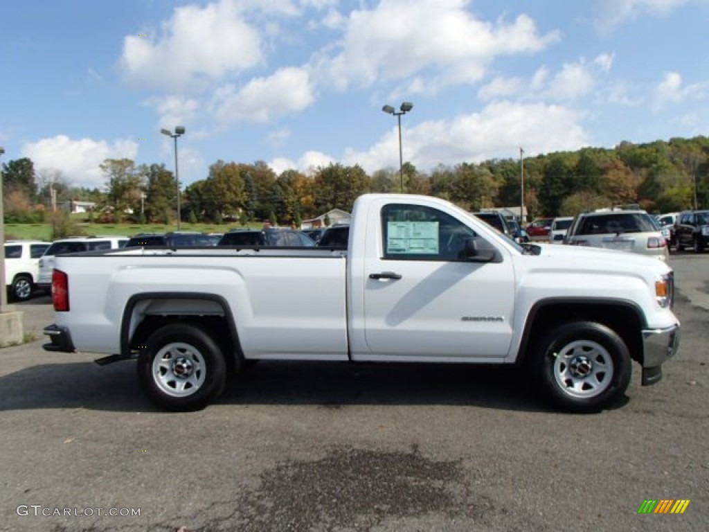 Summit White 2014 GMC Sierra 1500 Regular Cab Exterior Photo #86990561