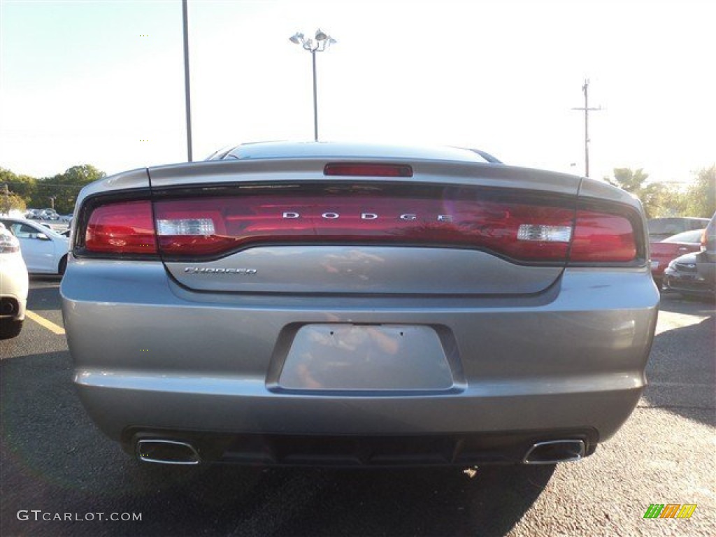 2013 Charger SE - Billet Silver / Black/Light Frost Beige photo #9