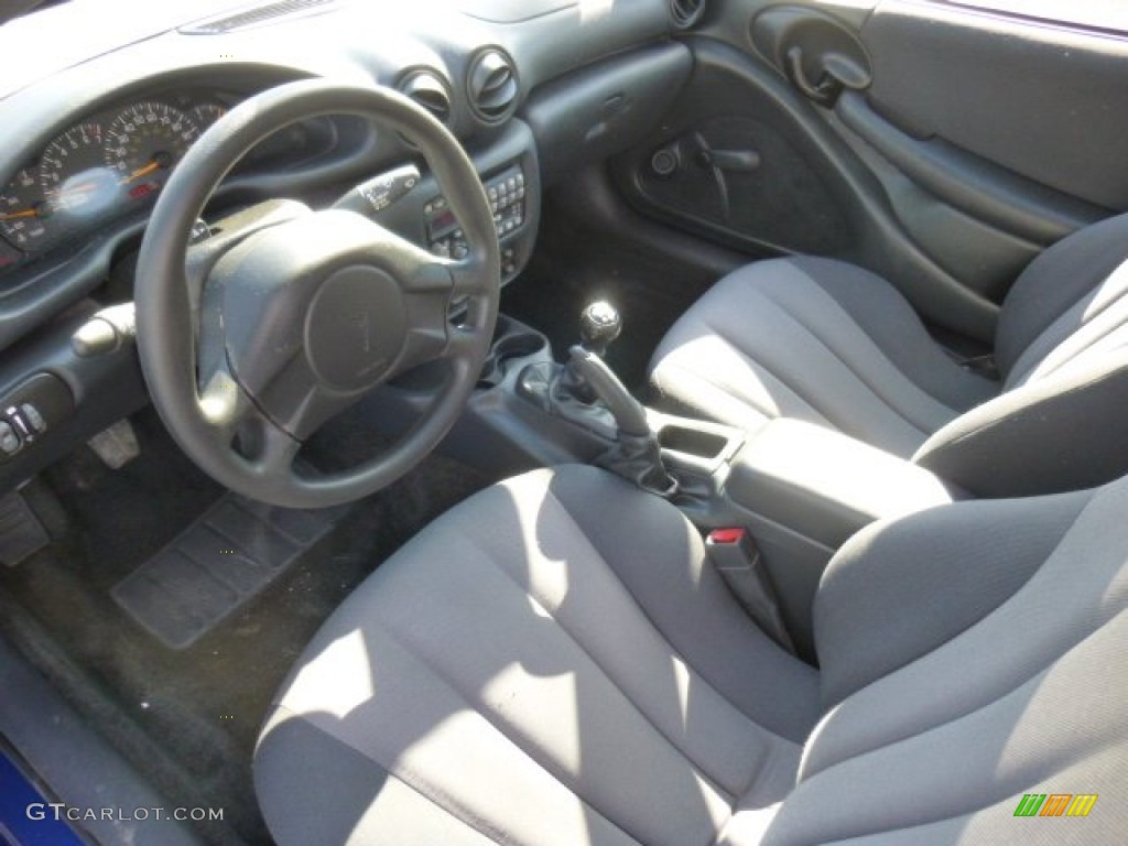 2005 Sunfire Coupe - Electric Blue Metallic / Graphite photo #16