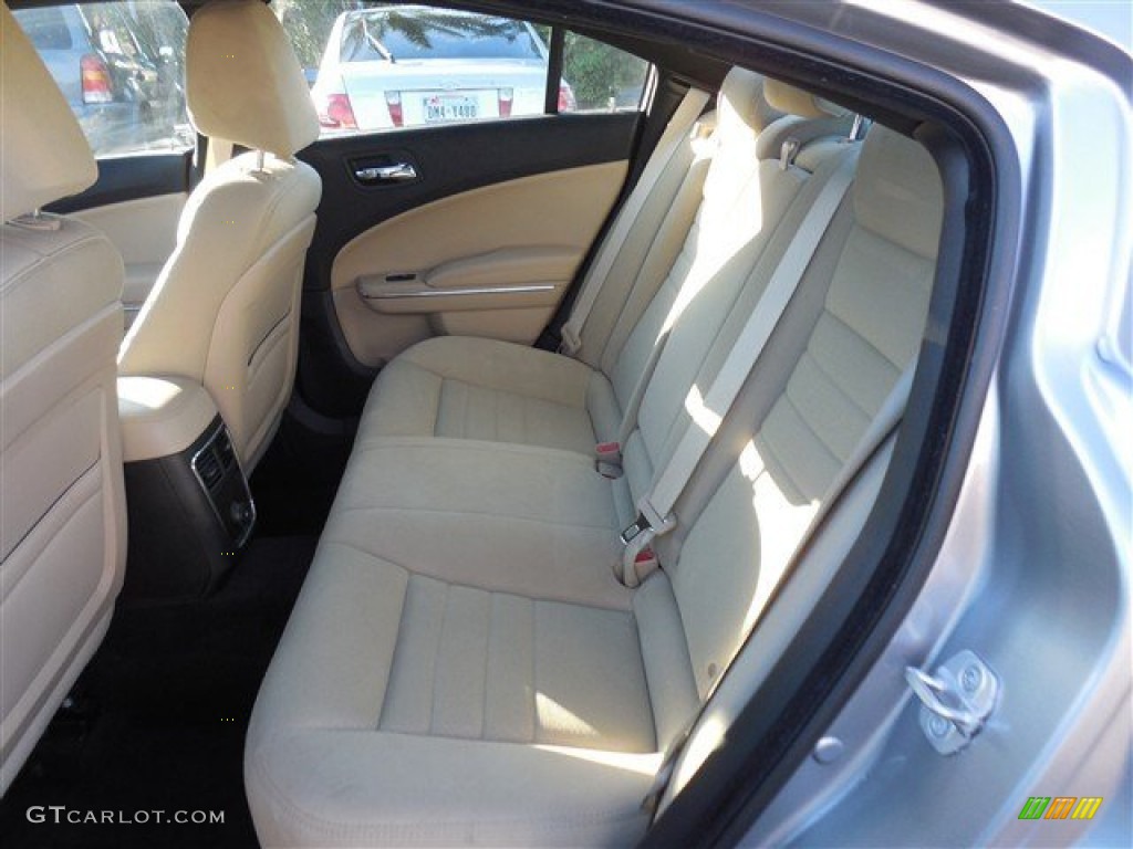 2013 Charger SE - Billet Silver / Black/Light Frost Beige photo #14