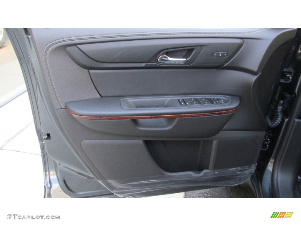 2014 Traverse LTZ AWD - Cyber Grey Metallic / Ebony photo #11
