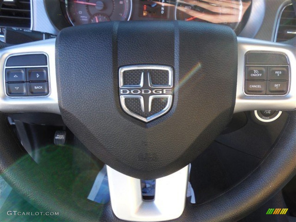 2013 Charger SE - Billet Silver / Black/Light Frost Beige photo #23